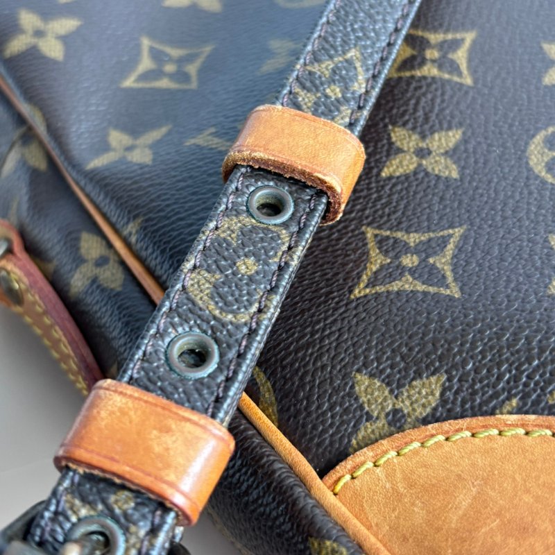 ::LOUIS VUITTON:: LV M45266 經典花紋日字斜背包-18