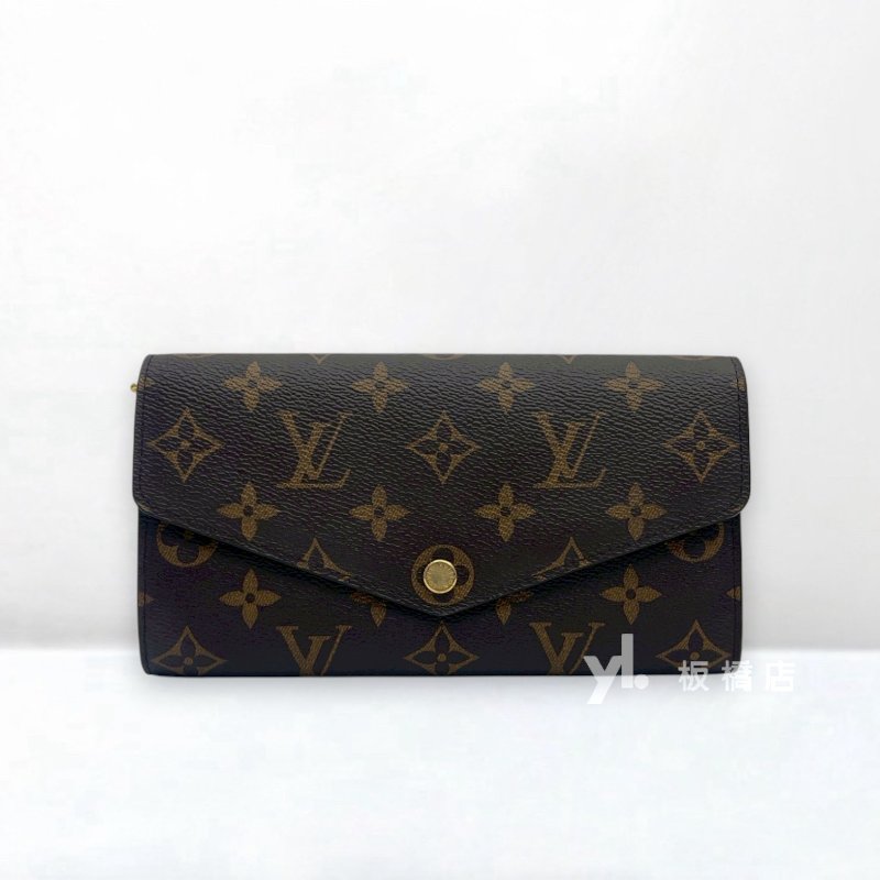 LV Sarah原花信封下蓋長夾M60531-0