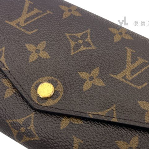 LV Sarah原花信封下蓋長夾M60531-8
