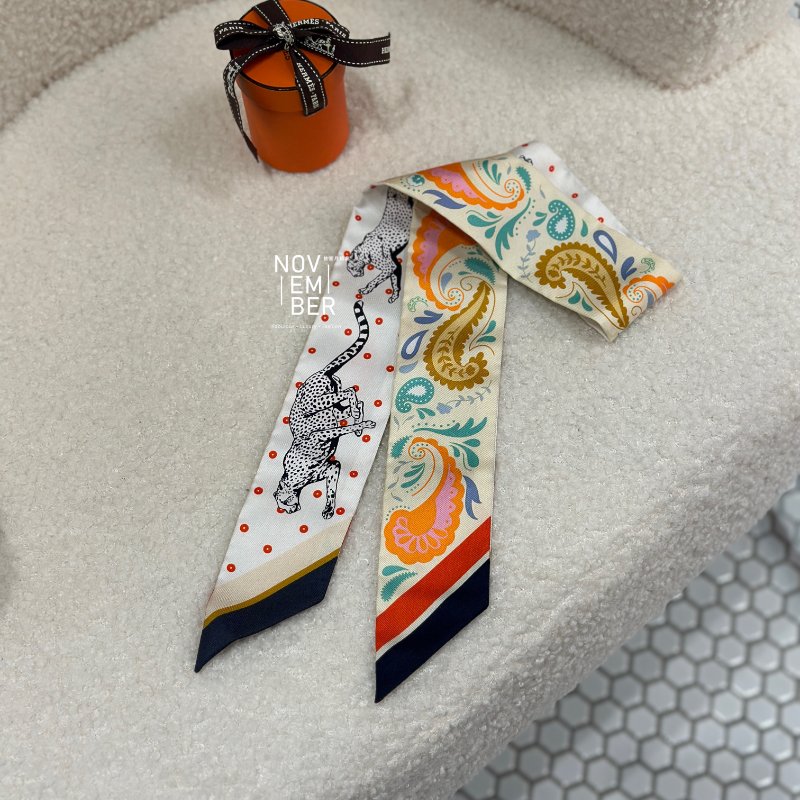 全新💖 Hermès 愛馬仕 Twilly 豹紋-4