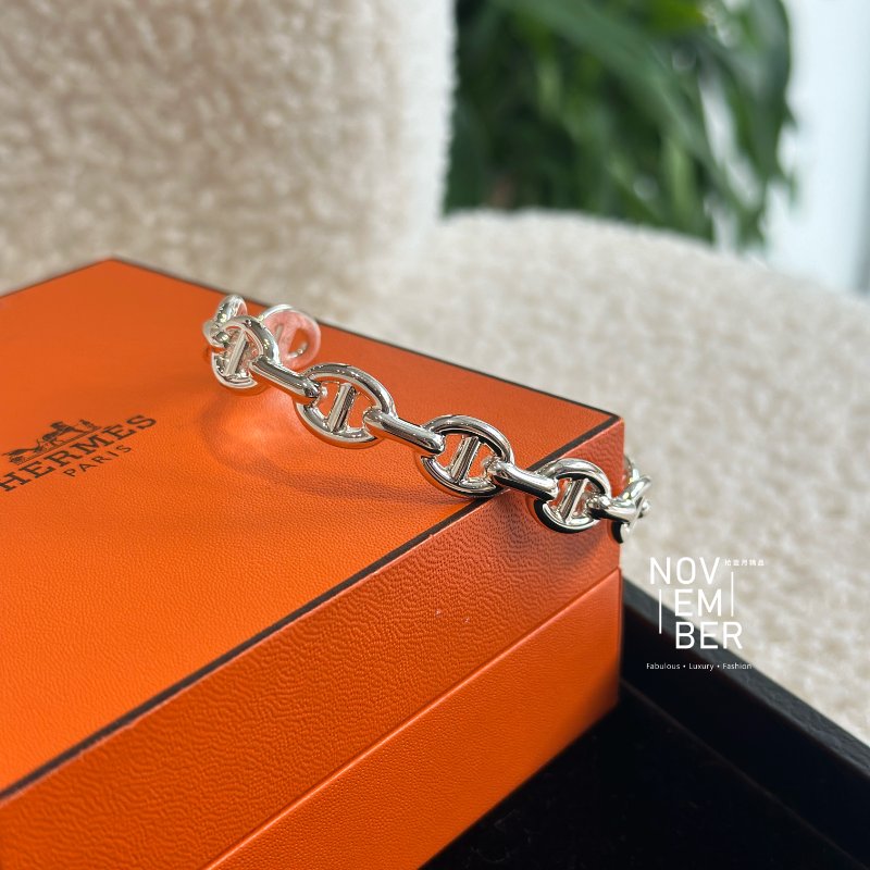 全新💖 Hermès 愛馬仕 豬鼻手鐲 SH-2