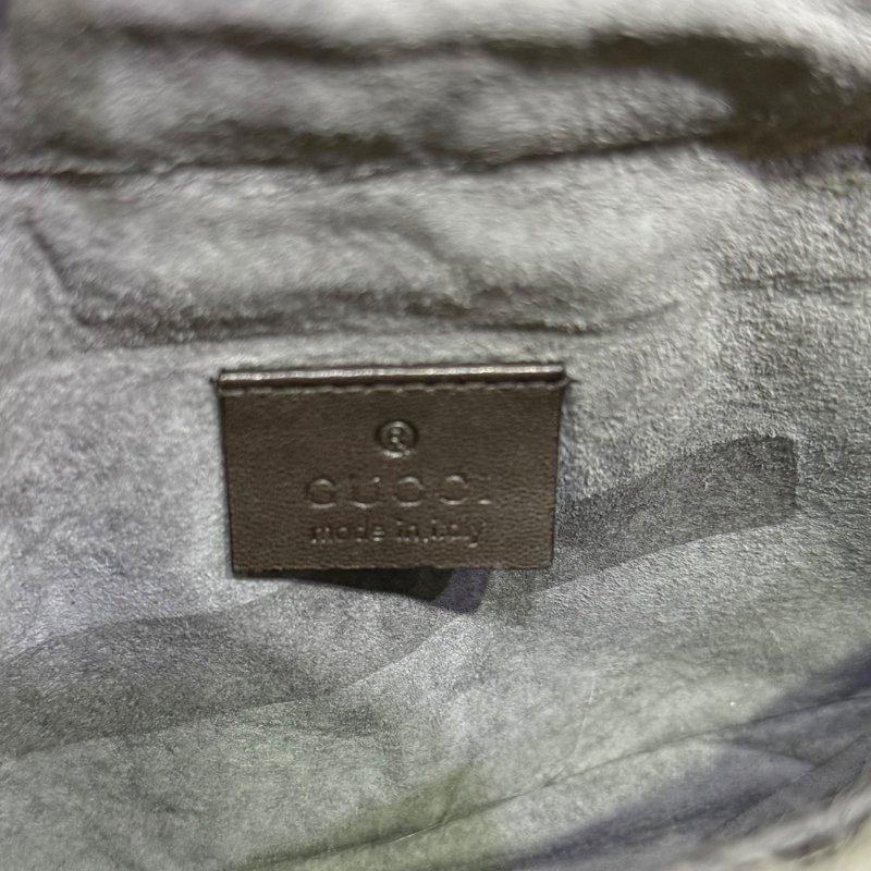 【美收精品】GUCCI 棕色絨毛肩背包 4-24-12
