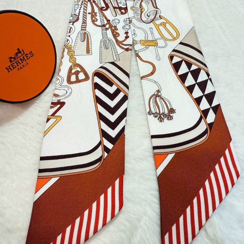 愛馬仕 Twilly 絲巾-8