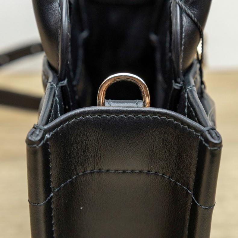 DIOR 迷你 TOTE 全皮 黑色-3