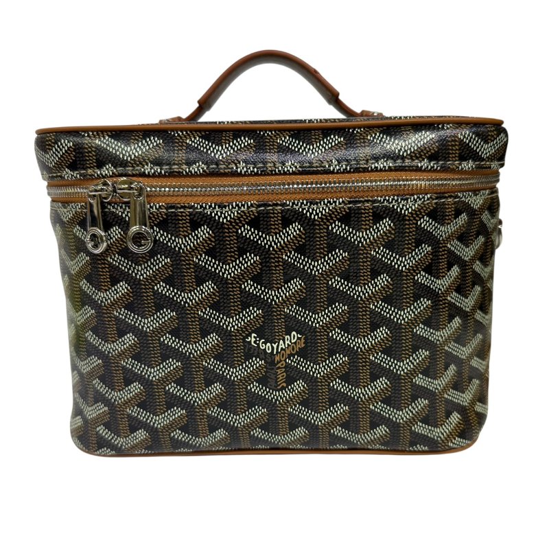 【美收精品】GOYARD 棕色化妝包 4-25-0