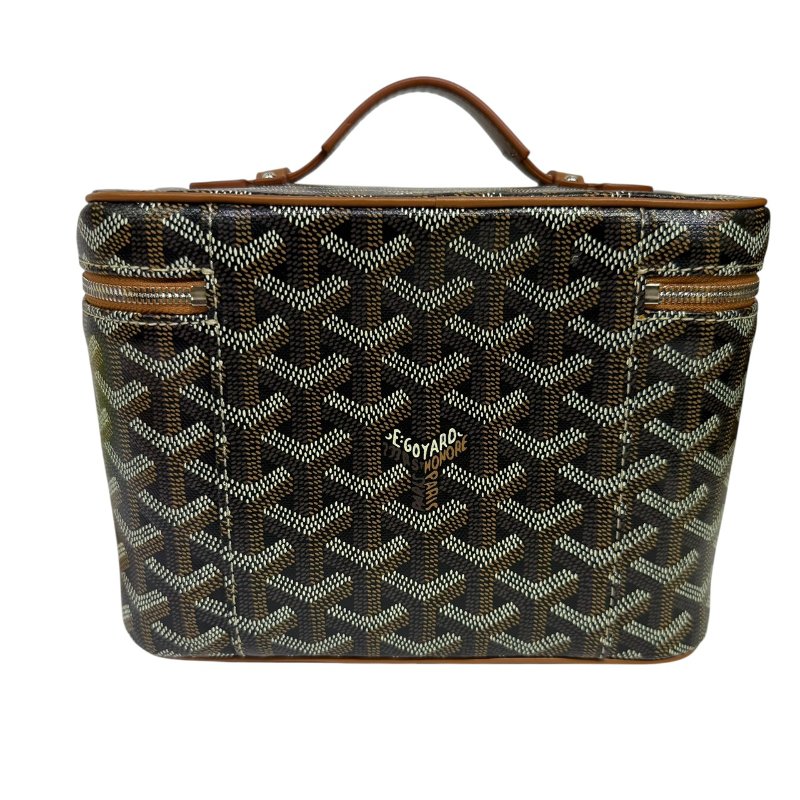 【美收精品】GOYARD 棕色化妝包 4-25-1