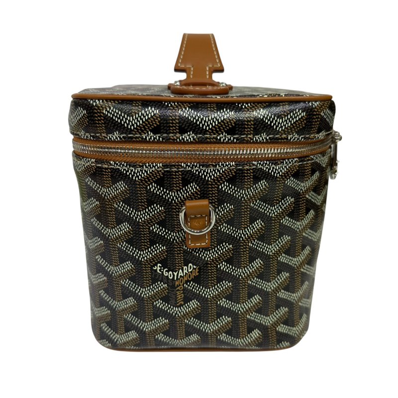 【美收精品】GOYARD 棕色化妝包 4-25-2