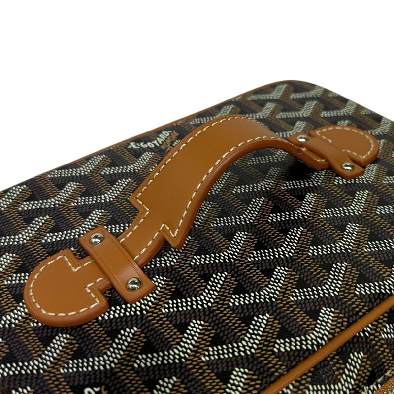 【美收精品】GOYARD 棕色化妝包 4-25-8