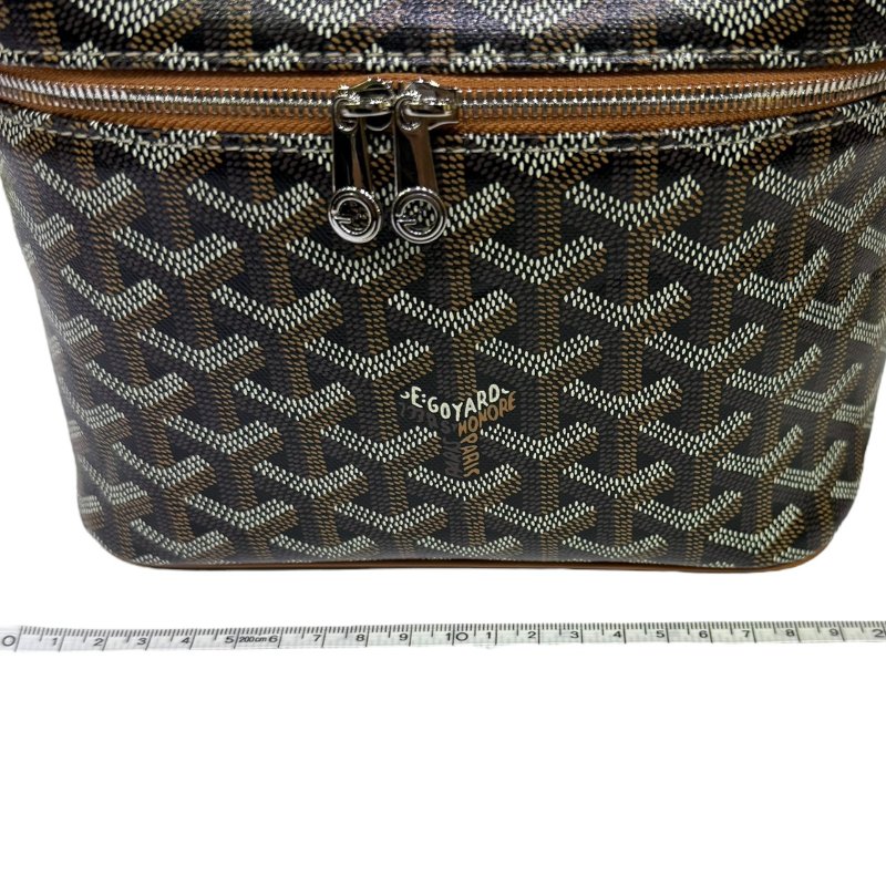 【美收精品】GOYARD 棕色化妝包 4-25-13