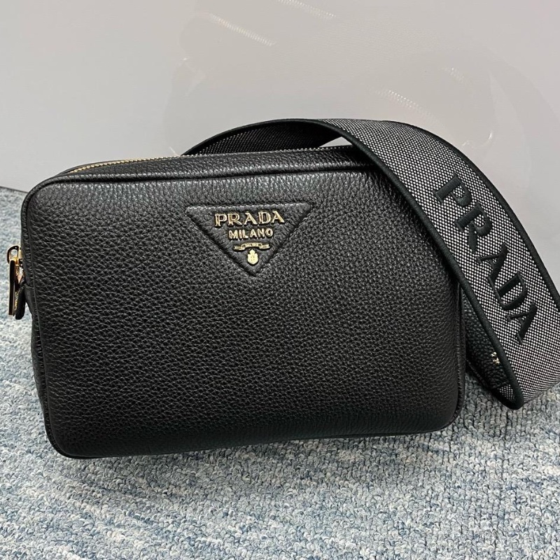 Prada strap leather bag-0