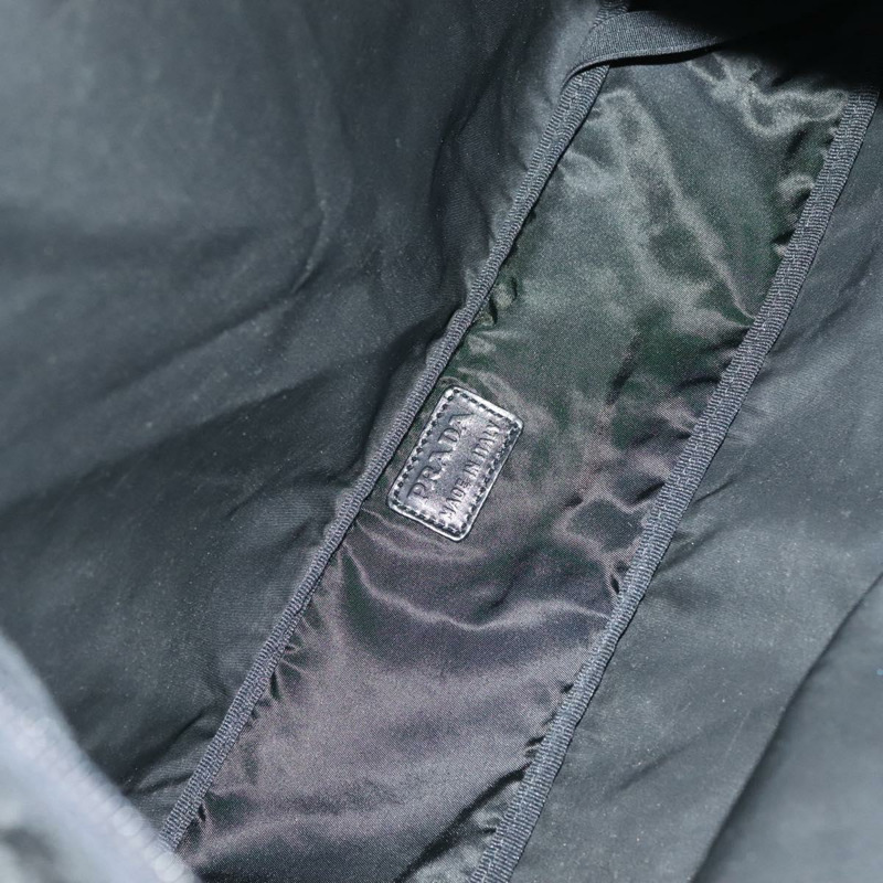 【日本直送】PRADA 旅行袋尼龍黑銀色正品 hk2906-10
