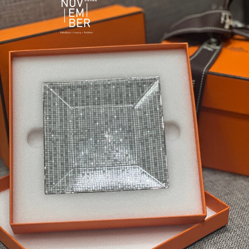 全新💖 Hermès 愛馬仕 馬賽克小方盤-3