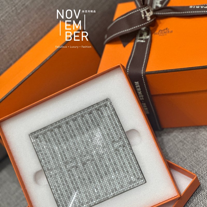 全新💖 Hermès 愛馬仕 馬賽克小方盤-5