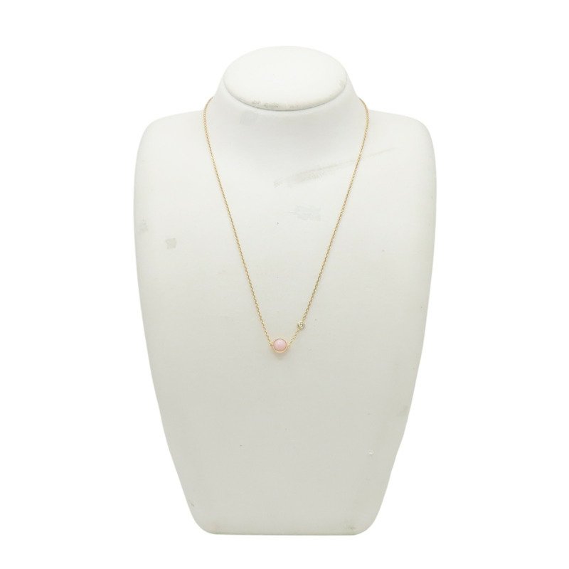 18K 玫瑰金 Possession 粉紅蛋白石 鑽石 項鍊【Piaget 伯爵】-9