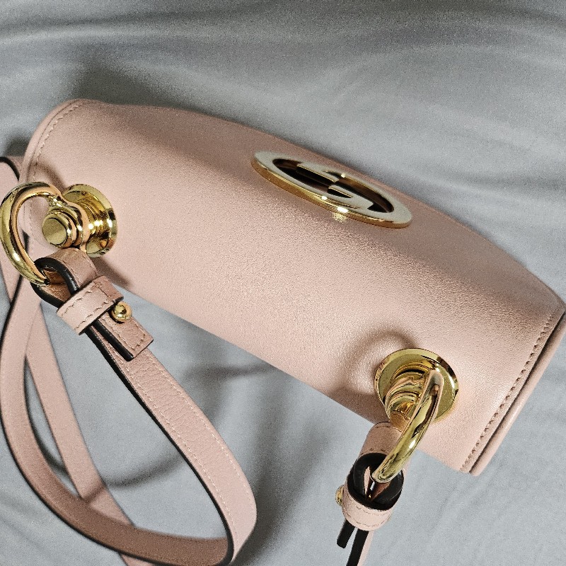 🩷gucci mini blonide 粉紅色 斜揹包-7