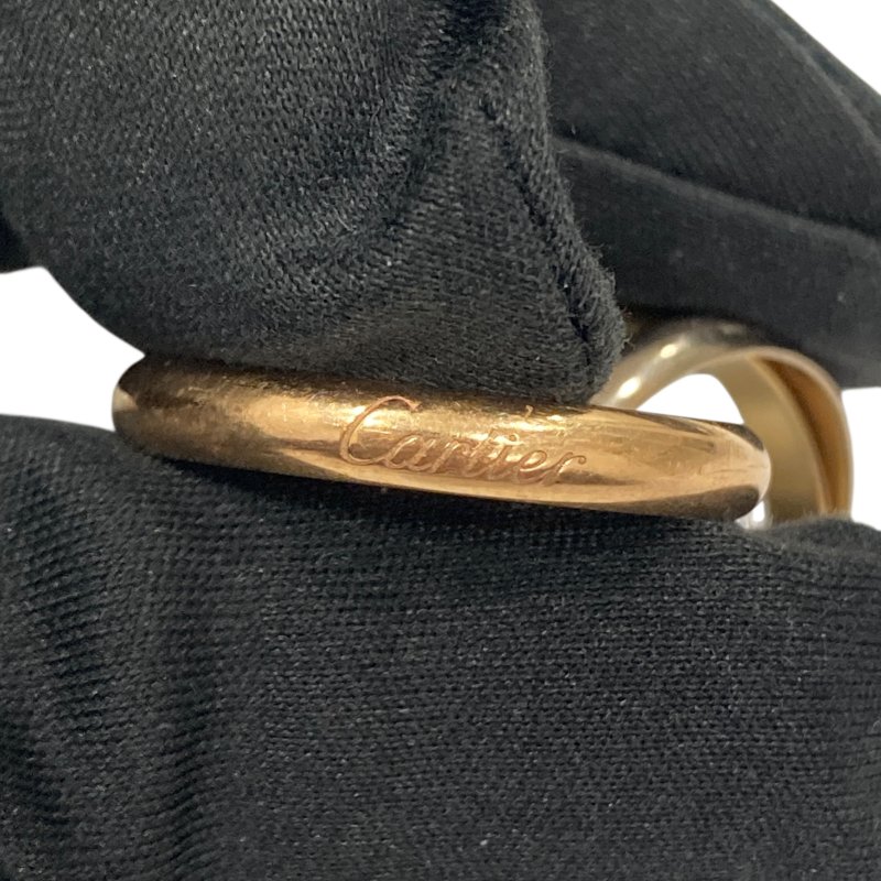 CARTIER 卡地亞 Trinity de Cartier SIZE:64 18K 戒指 YG WG PG-2