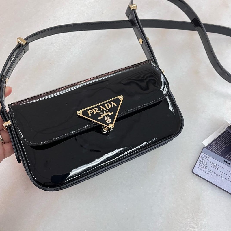 Prada patent leather bag-3