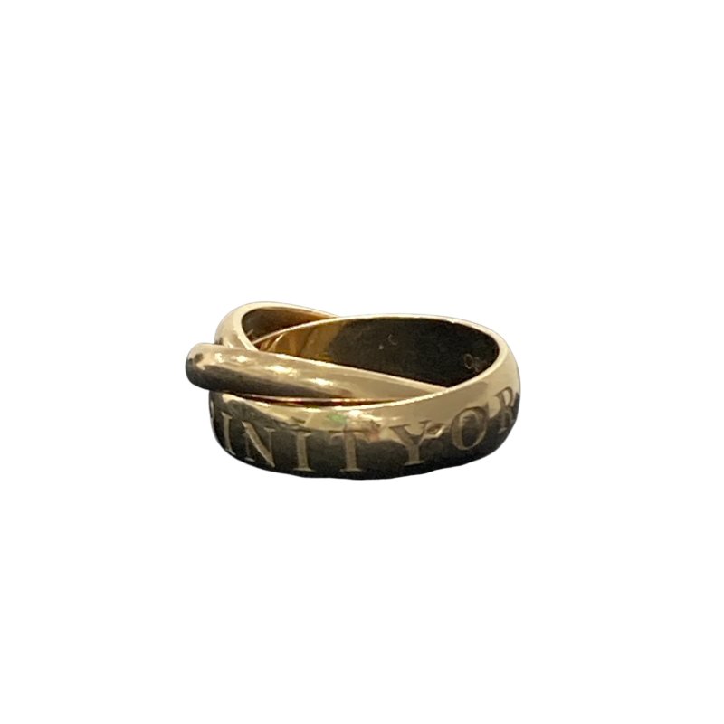 CARTIER 卡地亞 Trinity de Cartier SIZE:51 18K 戒指 YG-0