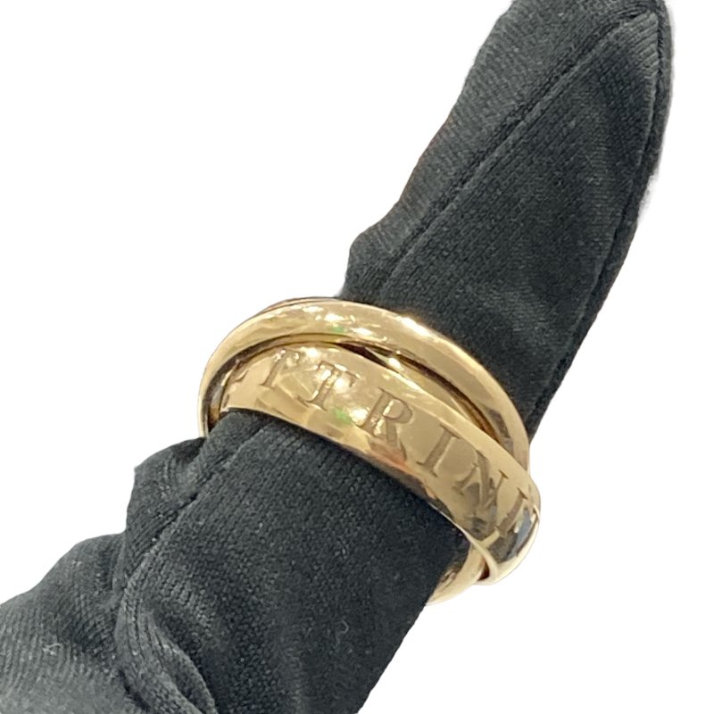 CARTIER 卡地亞 Trinity de Cartier SIZE:51 18K 戒指 YG-4