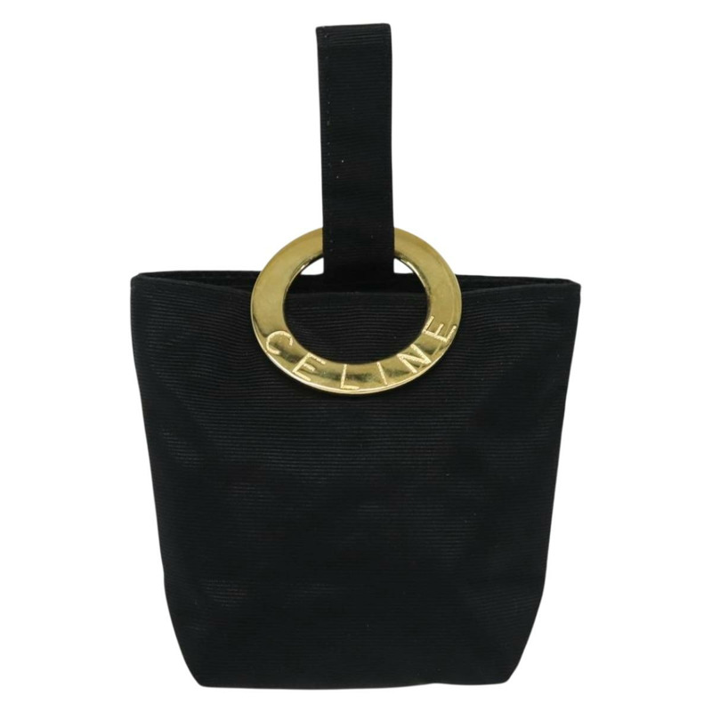 【日本直送】CELINE 手拿包 尼龍 黑金 正品 140367-12