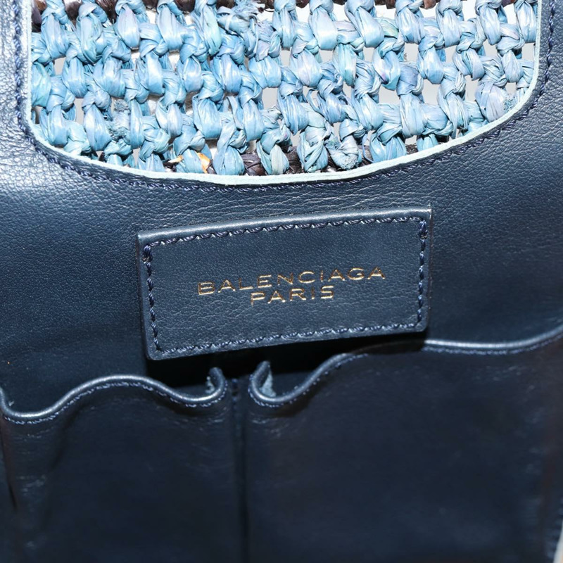 【日本直送】BALENCIAGA 托特包 拉菲草 米色 正品 140846V-16