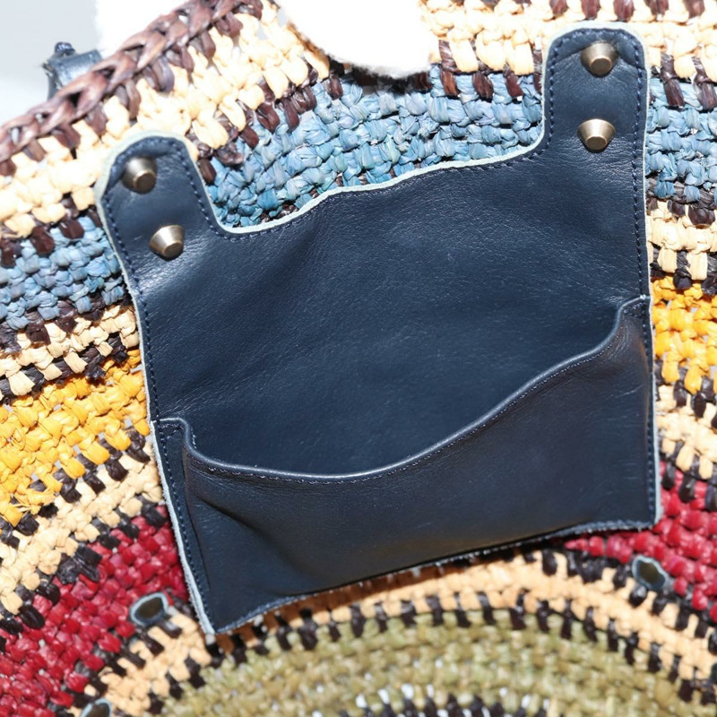【日本直送】BALENCIAGA 托特包 拉菲草 米色 正品 140846V-19