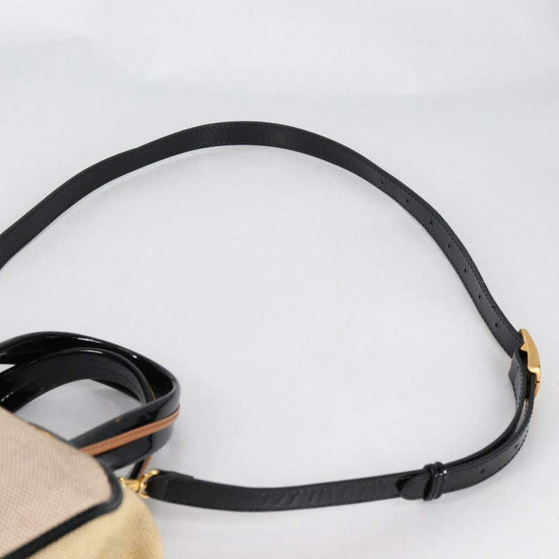 【日本直送】FENDI 駱駝色雨衣手提包帆布兩用包米色金色正品 BA5335-14