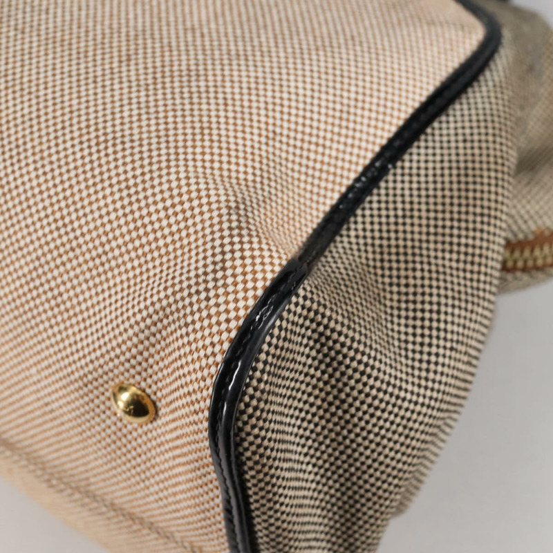 【日本直送】FENDI 駱駝色雨衣手提包帆布兩用包米色金色正品 BA5335-17