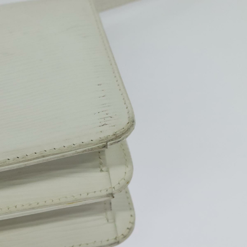 【日本直送】FENDI 肩背包 皮革 白色 銀色 正品 BA5134-15