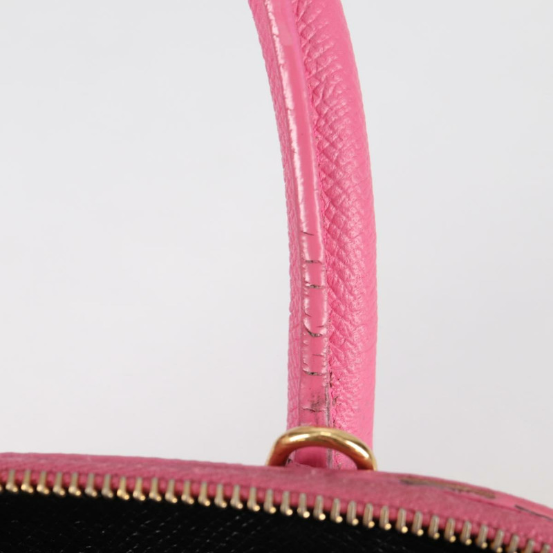 【日本直送】BALENCIAGA Ville 頂部提把 S 手提包 皮革 2 向 粉紅色 518873 正品 BA5162M-6