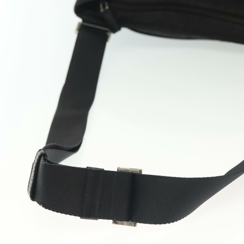 【日本直送】PRADA 單肩包 尼龍 黑色 銀色 正品 yk19379-6