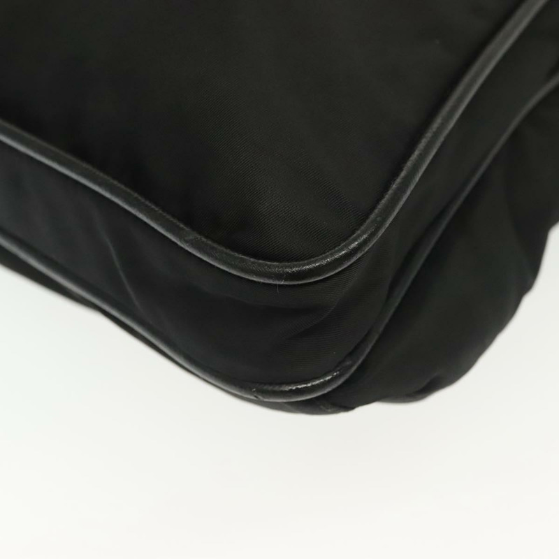 【日本直送】PRADA 單肩包 尼龍 黑色 銀色 正品 yk19379-14