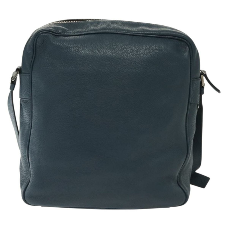 【日本直送】PRADA 肩背包 皮革 白色 藍色 銀色 正品 bs29256-1