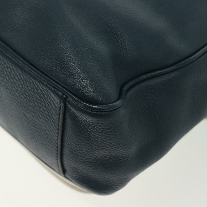 【日本直送】PRADA 肩背包 皮革 白色 藍色 銀色 正品 bs29256-8