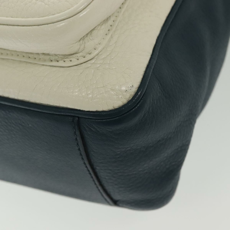 【日本直送】PRADA 肩背包 皮革 白色 藍色 銀色 正品 bs29256-14