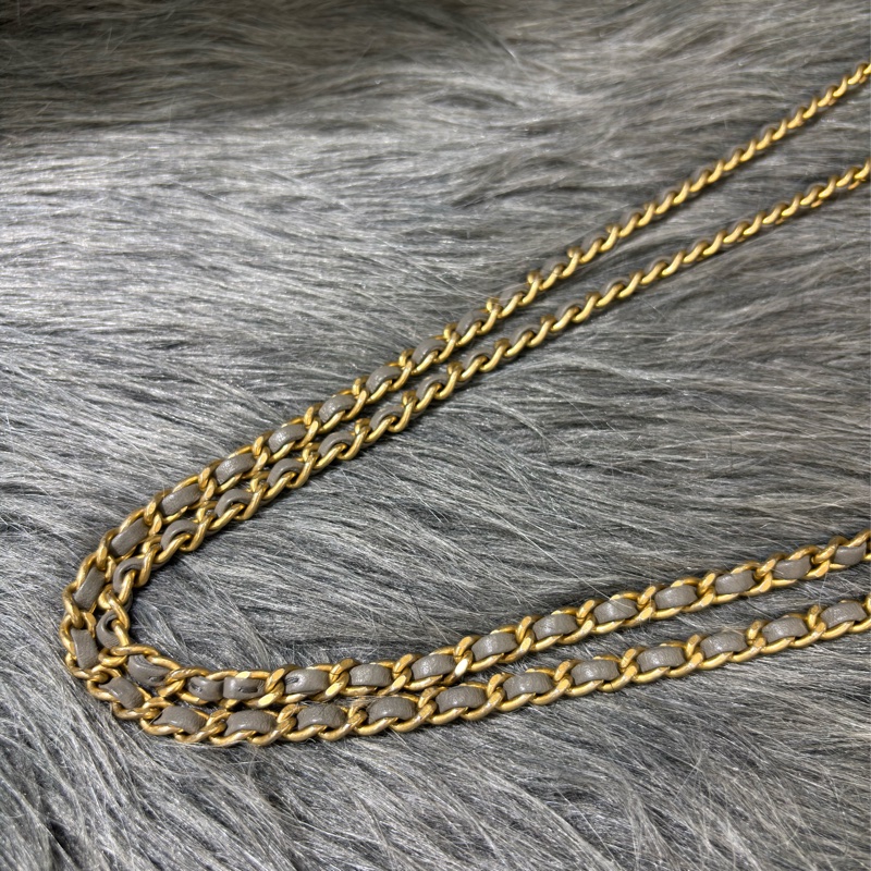 CHANEL A57275 黑色 皮革 LOGO 金鍊 撞色 肩背包 斜背包 兩用包 COCO CF WOC-57
