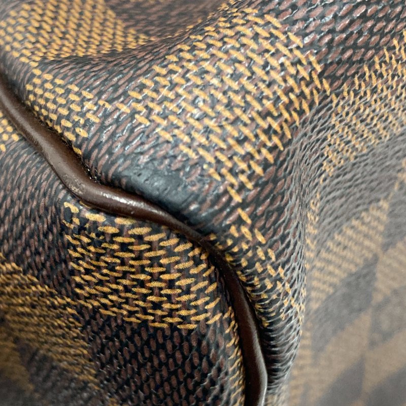 LOUIS VUITTON 路易威登 N41532 Speedy 25 波士頓包 PVC帆布 手提包 棕色棋盤格-8