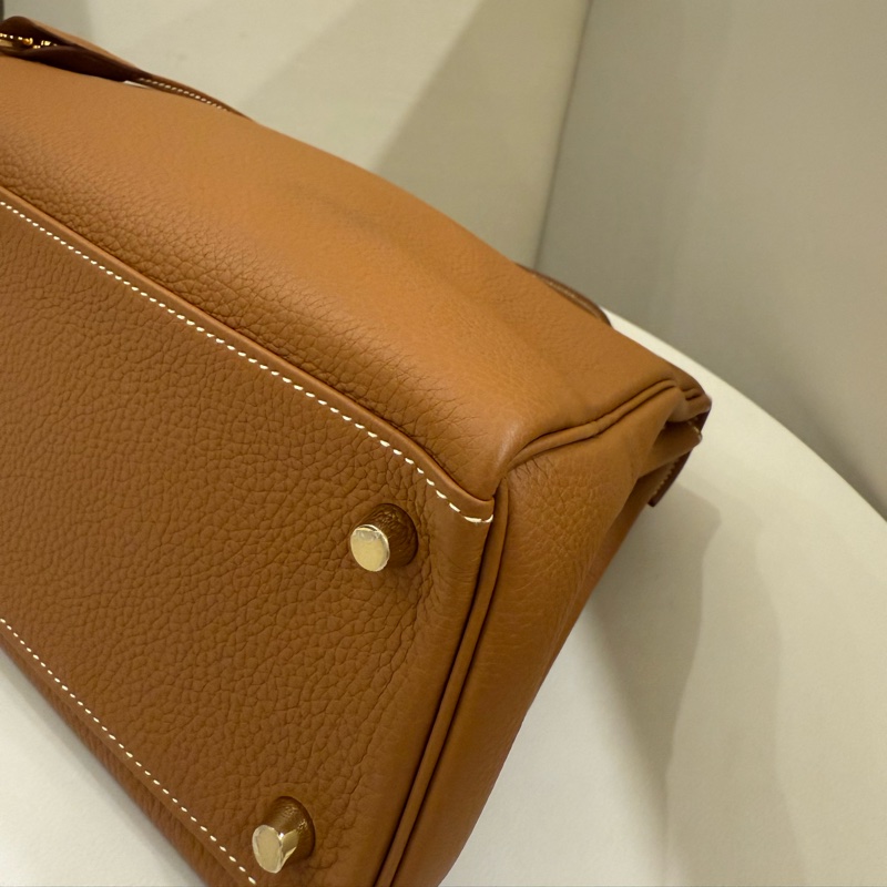 (極新美品)Hermes kelly28金棕togo皮 B刻-3