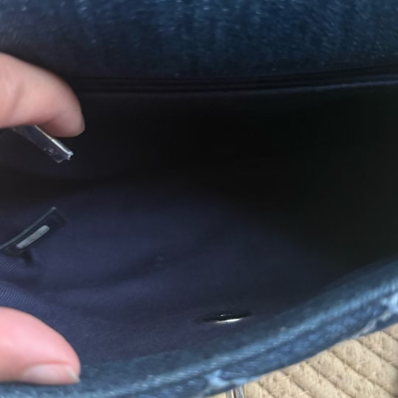 全配🈶購證♥️ Chanel Coco handle 牛仔丹寧小號-38