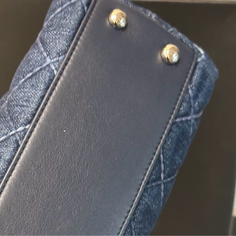 全配🈶購證♥️ Chanel Coco handle 牛仔丹寧小號-43