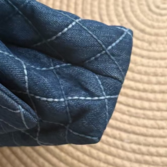 全配🈶購證♥️ Chanel Coco handle 牛仔丹寧小號-46