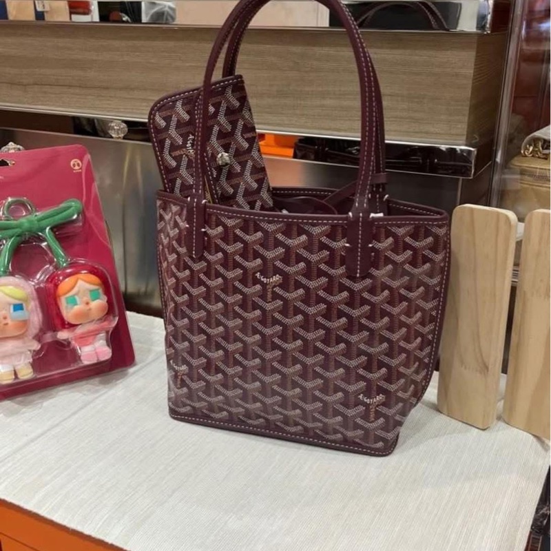 Goyard Anjou Mini burgundy-2