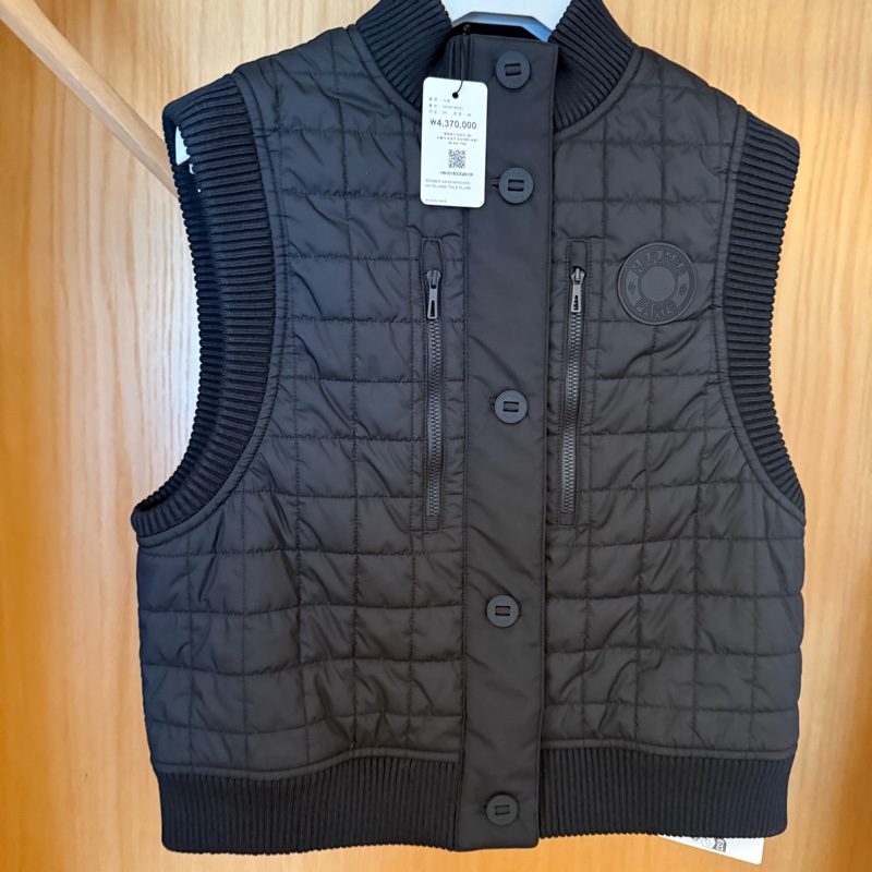 愛馬仕Hermes 2025秋冬女裝 徽章背心夾克 36號-0