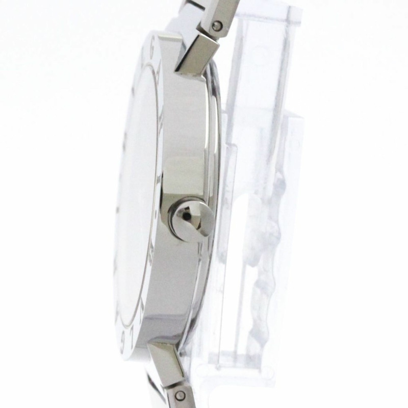 BVLGARI BVLGARI-BVLGARI 鋼石英男錶 BB33SS 拋光-3