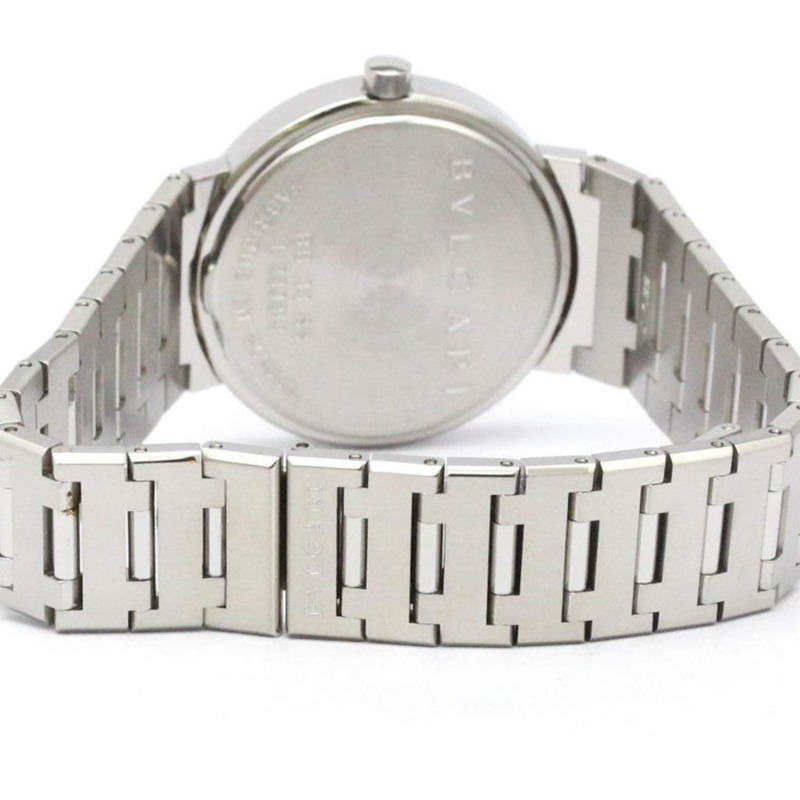 BVLGARI BVLGARI-BVLGARI 鋼石英男錶 BB33SS 拋光-4