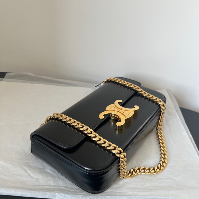 Celine Triomphe 鏈條包 氣質上線🖤-6