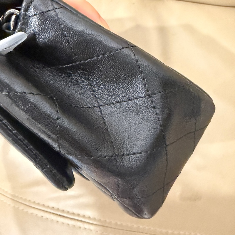 🈶盒子塵袋購證♥️ Chanel 黑銀經典胖子-33