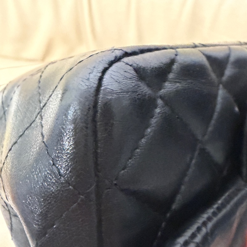 🈶盒子塵袋購證♥️ Chanel 黑銀經典胖子-54