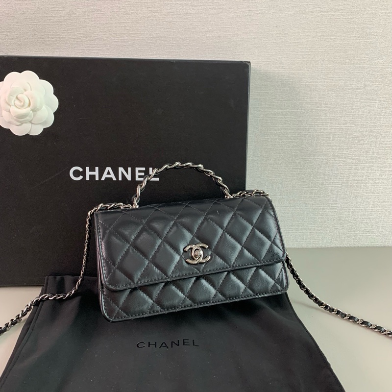 Chanel 23K 黑金風琴woc 🖤-2