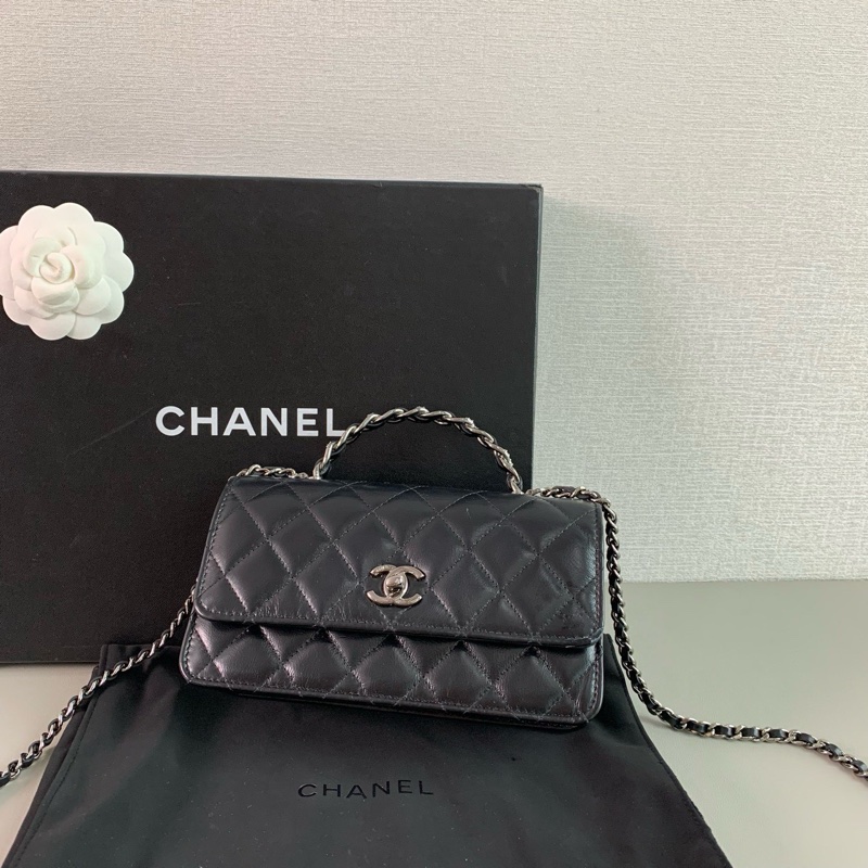 Chanel 23K 黑金風琴woc 🖤-3